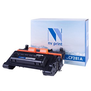 Картридж лазерный NV PRINT (NV-CF281A) для HP LJ M604dn/605dn/606dn, ресурс 10500 страниц 363275
