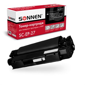 {{photo.Alt || photo.Description || 'Картридж лазерный SONNEN (SC-EP-27) для CANON LBP-3200/MF3228/3240/5730, ВЫСШЕЕ КАЧЕСТВО, ресурс 2500 стр., 362912'}}