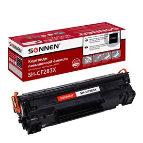 {{photo.Alt || photo.Description || 'Картридж лазерный SONNEN (SH-CF283X) для HP Laser Jet Pro MFP M225DN/M225DW/M201DW, ресурс 2200 стр., 364105'}}