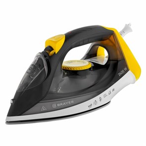 {{photo.Alt || photo.Description || 'Утюг BRAYER BR4003GY, 2400 Вт, керамическое покрытие, самоочистка, антикапля, антинакипь, автоотключение, серый'}}