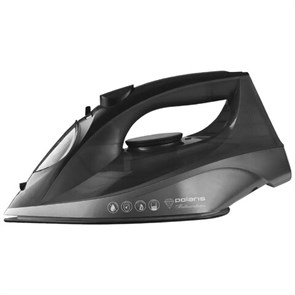 {{photo.Alt || photo.Description || 'Утюг POLARIS PIR 2430K, 2400 Вт, керамическое покрытие, самоочистка, антикапля, антинакипь, черный, 57591'}}