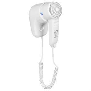 {{photo.Alt || photo.Description || 'Фен для волос настенный BXG-1200H1, 1400 Вт, пластик, 2 скорости, белый'}}