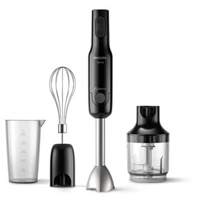 {{photo.Alt || photo.Description || 'Блендер погружной PHILIPS HR2543/90, 700 Вт, 2 скорости, 3 насадки, стакан, черный'}}