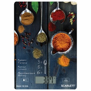 {{photo.Alt || photo.Description || 'Весы кухонные SCARLETT SC-KS57P68, электронный дисплей, max вес 10 кг, тарокомпенсация, стекло'}}