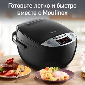 {{photo.Alt || photo.Description || 'Мультиварка MOULINEX MK611832, 750 Вт, 4 л, 10 программ, таймер, функция Keep Warm, черный, 7211004519'}}