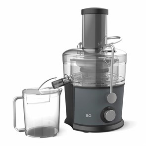 {{photo.Alt || photo.Description || 'Соковыжималка BQ (БИ-КЬЮ) J1008, 1200 Вт, стакан 1,1 л, емкость жмыха 0,9 л, металл, серый, 86196937'}}