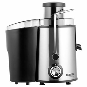{{photo.Alt || photo.Description || 'Соковыжималка CENTEK CT-1209, 600 Вт, стакан 0,5 л, емкость для жмыха 1,5 л, металл, сталь/черный'}}