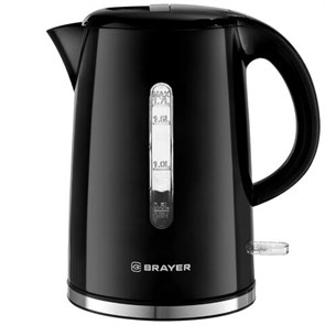 {{photo.Alt || photo.Description || 'Чайник BRAYER BR1032, 1,7 л, 2200 Вт, закрытый нагревательный элемент, автоотключение, пластик, черный, 1032BR'}}