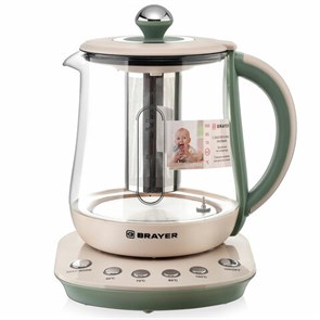 {{photo.Alt || photo.Description || 'Чайник с терморегулятором и заварником BRAYER BR1015, 1,5 л, 2200 Вт'}}