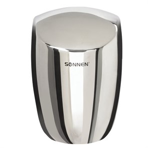 {{photo.Alt || photo.Description || 'Сушилка для рук SONNEN HD-777, 1200 Вт, нержавеющая сталь, антивандальная, хром, 604748'}}