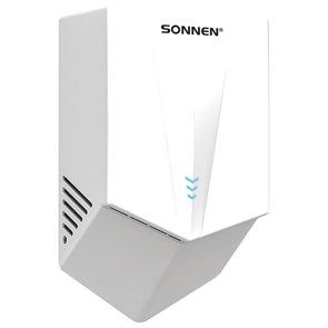 {{photo.Alt || photo.Description || 'Сушилка для рук ВЫСОКОСКОРОСТНАЯ SONNEN K2022B, 1300 Вт, 150 м/с, IPX1, 72 дБ, белая, пластиковый корпус, 607192'}}
