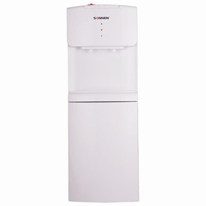 {{photo.Alt || photo.Description || 'Кулер водораздатчик БЕЗ НАГРЕВА И ОХЛАЖДЕНИЯ, SONNEN FS-02N, напольный, 2 крана, белый, 454995'}}