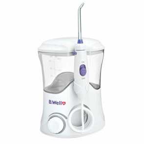 {{photo.Alt || photo.Description || 'Ирригатор для полости рта (НДС 10%) B.WELL WI-922, стационарный, емкость резервуара 0,6 л, 7 насадок, белый'}}