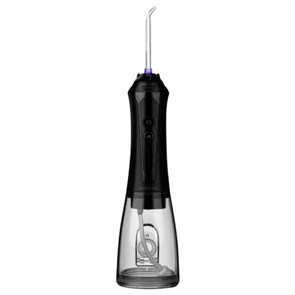 {{photo.Alt || photo.Description || 'Ирригатор для полости рта REVYLINE RL 450 New, портативный, емкость резервуара 0,3 л, 5 насадок, черный, 7993'}}