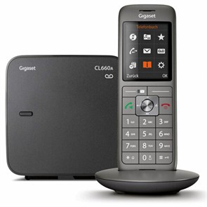 {{photo.Alt || photo.Description || 'Радиотелефон Gigaset CL660A, память 400 номеров, АОН, повтор, часы, черный, S30852H2824S321'}}