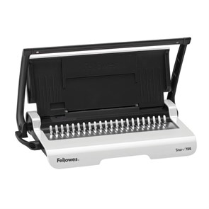 {{photo.Alt || photo.Description || 'Переплетная машина для пластиковой пружины FELLOWES "STAR+", пробивавет до 15 листов, сшивает до 150 листов, FS-56275'}}