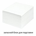 Блок для записей STAFF непроклеенный, куб 8х8х4 см, белый, белизна 90-92%, 126368 126368