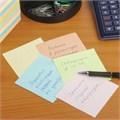 Блок для записей STAFF непроклеенный, куб 9х9х9 см, цветной, чередование с белым, 126367 126367