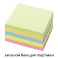 Блок для записей ОФИСМАГ непроклеенный, куб 9х9х5 см, цветной, 127801 127801