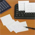 Блок для записей STAFF в подставке прозрачной, куб 9х9х9 см, белый, белизна 90-92%, 129201 129201