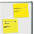 Блок самоклеящийся (стикеры), STAFF НЕОНОВЫЙ, 76х76 мм, 100 листов, желтый, 115584 115584