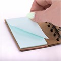 Закладки клейкие в книжке BRAUBERG PASTEL 200 штук: 50х15 мм 5 цветов х 25 листов, 50х75 мм 3 цвета х 25 листов, 115582 115582