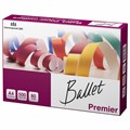 Бумага офисная А4, 80 г/м2, 500 л., марка А, BALLET PREMIER, Россия, 160% (CIE) 110114