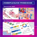Бумага для цветной лазерной печати А5, ПЛОТНАЯ 160 г/м2, 100 л., BRAUBERG DIGITAL, 145% (CIE), 116408 116408