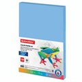 Бумага цветная BRAUBERG, А4, 80 г/м2, 100 л., медиум, синяя, для офисной техники, 112459 112459
