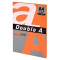Бумага цветная DOUBLE A, А4, 80 г/м2, 100 л., 5 цветов x 20 л., микс интенсив 115122