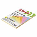 Бумага цветная STAFF "Profit", А4, 80 г/м2, 100 л. (5 цв. х 20 л.), пастель, для офиса и дома, 110889 110889