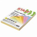 Бумага цветная STAFF "Profit", А4, 80 г/м2, 250 л. (5 цв. х 50 л.), пастель, для офиса и дома, 110890 110890