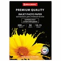 Фотобумага PREMIUM суперглянцевая, 10х15 см, 200 г/м2, односторонняя, 50 листов, BRAUBERG, 363998 363998
