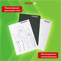Бумага копировальная (копирка), черная, А4, 100 листов, STAFF, 112408 112408