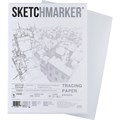 Калька А4 для печати и творчества, 70 г/м2, 100 листов, SKETCHMARKER, SM17118, 116411 116411