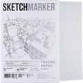 Калька А4 для печати и творчества, 90 г/м2, 100 листов, SKETCHMARKER, SM17119, 116412 116412
