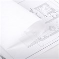 Калька для чертежных и дизайнерских работ папка, А4, 210х297 мм, 40 г/м2, 40 листов, BRAUBERG, 116375 116375