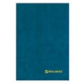 Книга учета 208 л., клетка, твердая, бумвинил, блок офсет, А4 (200х290 мм), BRAUBERG, 130184 130184