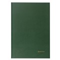 Книга учета 96 л., клетка, твердая, бумвинил, блок офсет, А4 (200х290 мм), BRAUBERG, зеленая, 130222 130222
