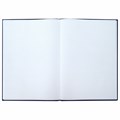 Книга учета 96 л., клетка, твердая, бумвинил, офсет, наклейка, А4 (200х290 мм), BRAUBERG, синяя, 130140 130140