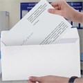 Конверты Е65 (110х220 мм), отрывная лента, внутренняя запечатка, КОМПЛЕКТ 100 шт., BRAUBERG, 112193 112193