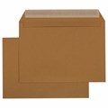 Конверты С4 (229х324 мм) КРАФТ, отрывная лента, 100 г/м2, КОМПЛЕКТ 250 шт., 122135 112175