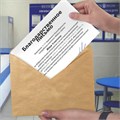 Конверты С4 (229х324 мм) КРАФТ, с клеевым слоем, 80 г/м2, КОМПЛЕКТ 25 шт., треугольный клапан, BRAUBERG, 112365 112365