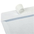 Конверты С4 (229х324 мм), отрывная лента, "Куда-Кому" 90 г/м2, КОМПЛЕКТ 250 шт., внутренняя запечатка С4.02СКК.250 128286