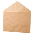 Конверты С5 (162х229 мм) КРАФТ, клей, 90 г/м2, КОМПЛЕКТ 1000 шт., треугольный клапан, 76423 111650