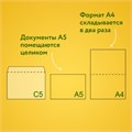 Конверты С5 (162х229 мм), отрывная лента, 80 г/м2, КОМПЛЕКТ 50 шт., внутренняя запечатка, С50.10.50С 124201