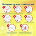 Этикет-пистолет двухстрочный, прямоугольная и волнистая лента 26x16 мм, 2х10 символов, BRAUBERG, 290438 290438