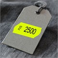 Этикет-лента 22х12 мм, волна, желтая, комплект 5 рулонов по 800 шт., BRAUBERG, 123573 123573