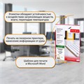 Этикетка самоклеящаяся ВСЕПОГОДНАЯ 210х297 мм, 1 этикетка, полиэстер, белая, 25 листов, TANEX, сырье Финляндия, 114545, TW-2000 114545