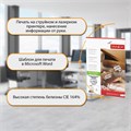 Этикетка самоклеящаяся УДАЛЯЕМАЯ 210х297 мм, 1 этикетка, белая, 70 г/м2, 25 листов, TANEX, сырье Финляндия, 114546, TW-2000 114546
